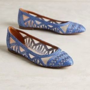 Anthropologie Miss Albright Tortola Skimmers